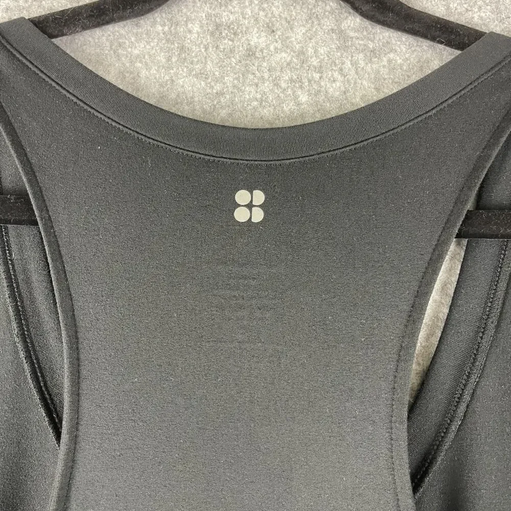 Sweaty Betty Gary Jumpsuit Size Medium Black Pockets Racerback Yoga Athletic Gym - Picture 13 of 15